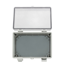 Manufacturer Saipwell Transparent or Gray waterproof hinged plastic injection box